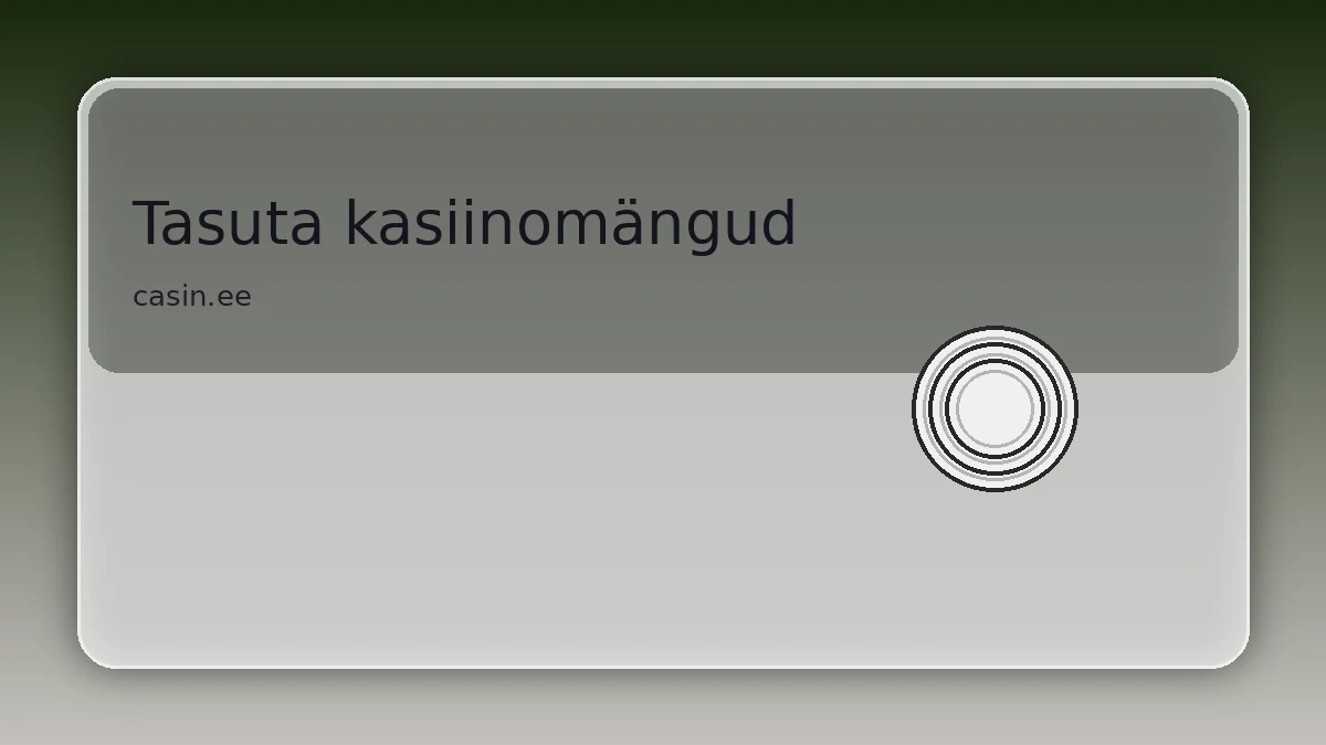 Tasuta kasiinomängud